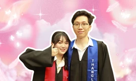 Cặp đôi IT vừa học vừa yêu, cùng tốt nghiệp loại giỏi và xuất sắc
