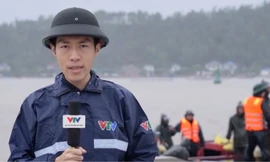 Phóng viên trẻ Đào Sơn Anh: 48 giờ, 10 bản tin, 3 kênh phát sóng giữa tâm bão