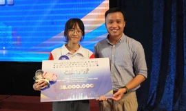 Nữ sinh Phân hiệu Đại học Thủy Lợi đạt IELTS 7.5, ghi dấu ấn với vai trò MC tranh biện