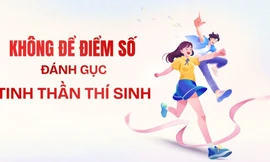 Không để điểm số 'đánh gục' tinh thần thí sinh