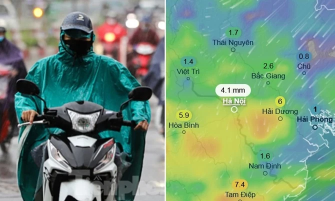 Miền Bắc sắp mưa ẩm và giảm nhiệt, dự báo hôm nào Hà Nội mưa nhiều nhất?