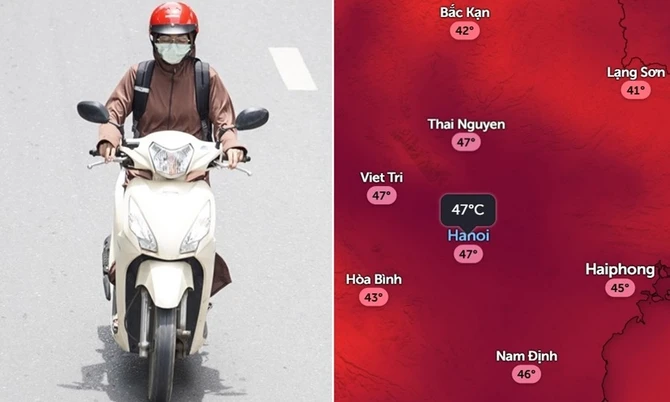 Hà Nội dự báo sẽ nóng đỉnh điểm 47 độ C, bao giờ nắng nóng kết thúc ở miền Bắc?