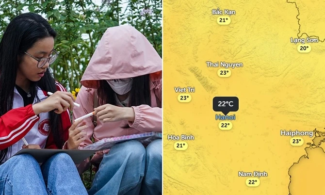 Gió mùa Đông Bắc về khiến ngày mai Hà Nội chuyển lạnh, nhiệt độ giảm ra sao?