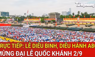 XEM TRỰC TIẾP: Lễ kỷ niệm, diễu binh, diễu hành 80 năm Quốc khánh 2/9