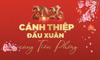 Cánh thiệp đầu Xuân cùng Tiền Phong