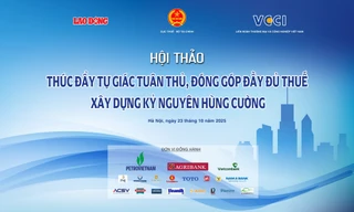 TRỰC TIẾP: Hội thảo 'Thúc đẩy tự giác tuân thủ, đóng góp đầy đủ thuế - Xây dựng kỷ nguyên hùng cường'