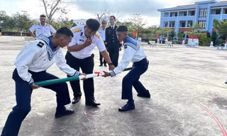 Ngày Tết của của bộ đội Trường Sa