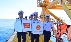 Vùng 2 Hải quân bỏ phiếu bầu cử sớm