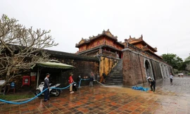 Bộ Văn hóa chỉ đạo khắc phục sự cố sập tường Hoàng thành Huế