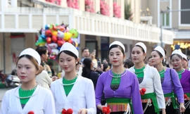 Màn diễu hành chưa từng có trên đường Hà Nội