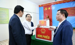 Toàn cảnh quy trình bỏ phiếu bầu cử đại biểu Quốc hội và HĐND các cấp