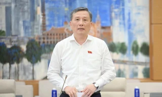 Chủ nhiệm Ủy ban Khoa học, Công nghệ và Môi trường Quốc hội Lê Quang Huy.