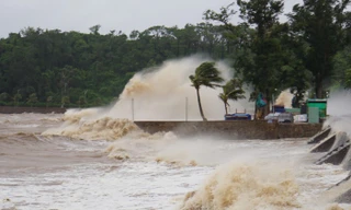 Bão số 5 làm 3 người chết, 10 người bị thương, hơn 3.000 nhà ngập