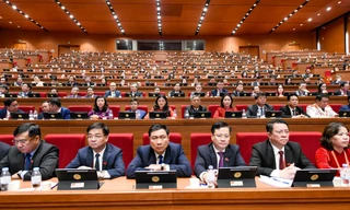 Các đại biểu tại phiên thảo luận, ngày 21/1. Ảnh: Như Ý