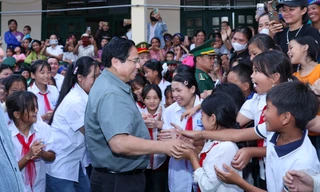 Học sinh ở các xã biên giới được hỗ trợ bữa ăn trưa 450.000 đồng/tháng 