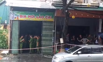 Cháy nhà ở Lào Cai, 4 người bị thương