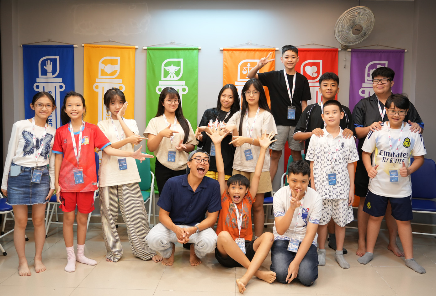 Une activité du camp d'été de développement des compétences de Song Nguyen Education. Photo : S.NGUYEN anh-3.jpg