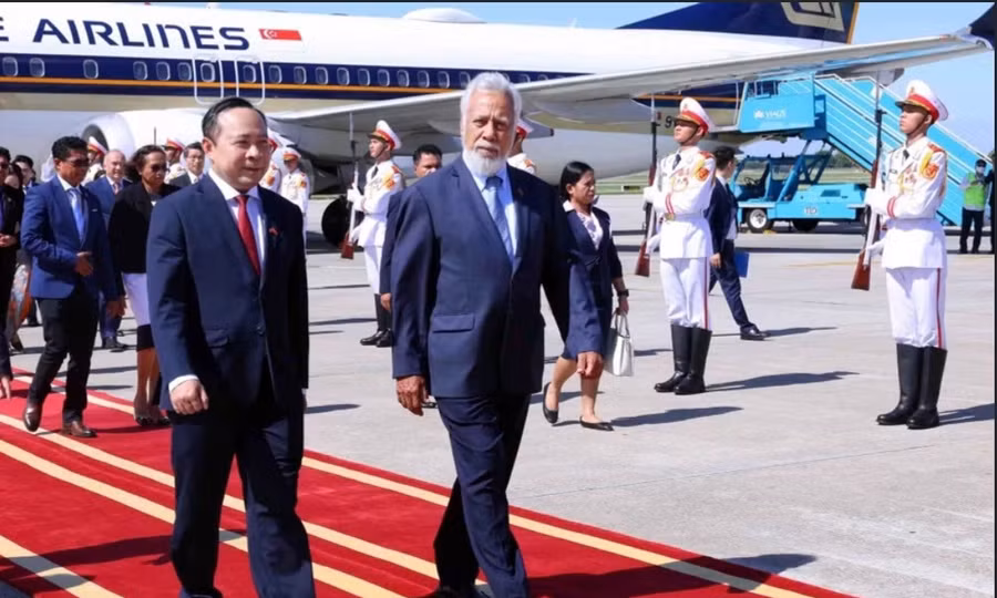 Thủ tướng Timor Leste bắt đầu thăm chính thức Việt Nam