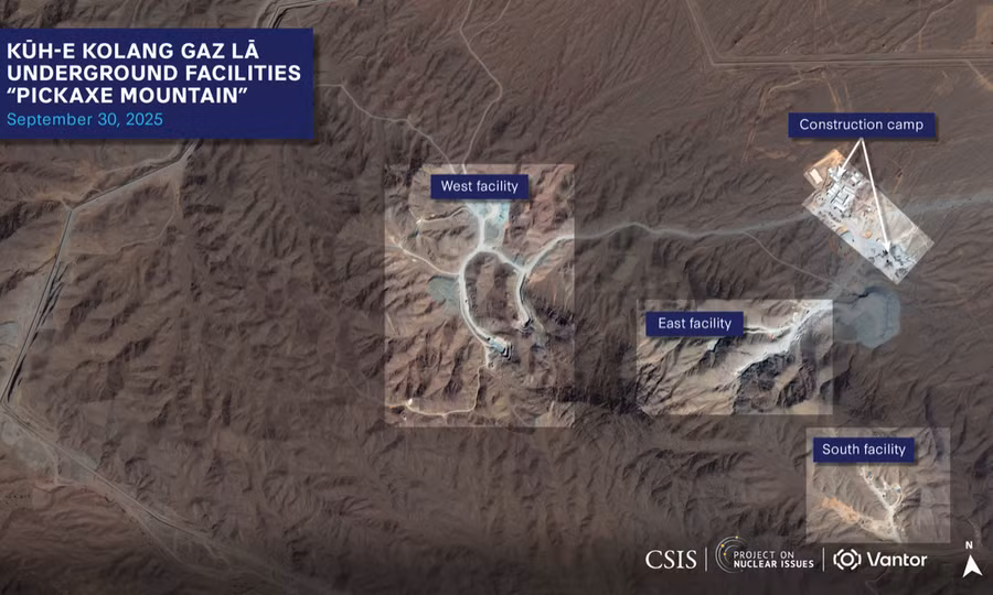 Pháo đài bí ẩn của Iran khiến Mỹ bất lực