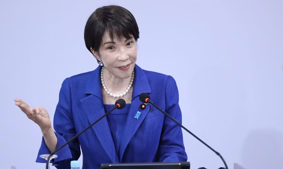 Thủ tướng Nhật Bản Takaichi Sanae phát biểu chính sách tại Đại học Quốc gia Hà Nội