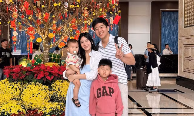 Tổ ấm hạnh phúc của bác sĩ trẻ Đỗ Doãn Bách và nhà thiết kế thời trang Mai Thanh Huyền