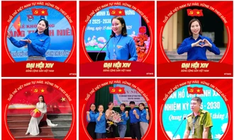 Tuổi trẻ Việt Nam tự hào, vững tin theo Đảng ‘phủ đỏ’ mạng xã hội chào mừng Đại hội XIV