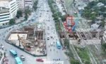 Cận cảnh các 'nút thắt' làm lỡ hẹn thông xe hầm chui Giải Phóng - Kim Đồng