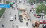 Tháo dỡ, thu hẹp hàng loạt hàng rào thi công tại Hà Nội