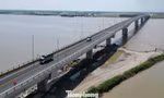 Cận cảnh tuyến đường ven biển với 12 cầu vượt tại tỉnh Hưng Yên vừa thông xe