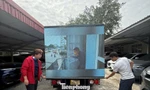 Xe tải 'trùm biển LED quảng cáo' bị tước đăng ký và phạt 7 triệu đồng
