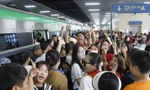 Metro Hà Nội lập kỷ lục vận chuyển hành khách