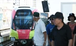 Đường sắt đô thị Nhổn - ga Hà Nội hoạt động trên tuyến.