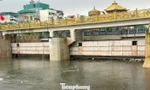 Đập dâng vận hành ra sao khi nước sông Tô Lịch dâng gần 5 mét