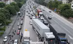Thực trạng giao thông đường trên cao Vành đai 3 chuẩn bị cấm theo giờ đối với xe tải 