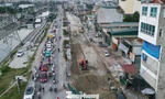 Dự án mở rộng đường Tam Trinh chậm tiến độ 7 năm, thi công 'xôi đỗ', gây ùn tắc kéo dài