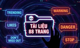 Từ vụ "tài liệu 88 trang" đến "hố đen" cảm xúc của người trẻ trên mạng xã hội