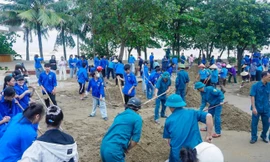 Tuổi trẻ xung kích, chung tay phòng chống và khắc phục hậu quả sau bão số 10