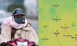 Hà Nội sắp có thời điểm rét đậm 13 độ do không khí lạnh tăng cường