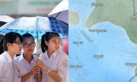 Do ảnh hưởng của hoàn lưu bão Kalmaegi, Hà Nội còn mưa đến khi nào?