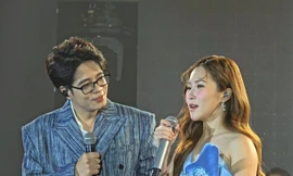 Hương Tràm hội ngộ "tình cũ" Bùi Anh Tuấn tại showcase Phao Cứu Sinh
