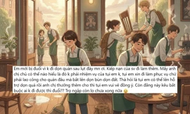 Sinh viên làm thêm bị đuổi vì không giúp dọn quán sau lụt: Hỗ trợ hay nghĩa vụ?