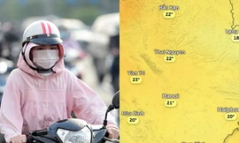 Thời tiết Hà Nội ngày 23/10: Cần chú ý điều gì khi ra đường buổi sáng sớm?
