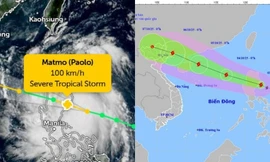 Dự báo bão Matmo có thể gây mưa to ở Hà Nội vào ngày nào? 