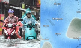 Do ảnh hưởng của không khí lạnh, Hà Nội có mưa trong những ngày tới