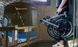 Xe đạp gấp được "lên tàu" Metro số 1 từ ngày 1/8: Quy định cụ thể và điều cần biết