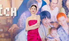 "Nàng Mơ" Trà My xuất hiện ngọt ngào tại thảm đỏ ra mắt phim Thế Hệ Kỳ Tích