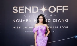 Nhan sắc Hoa hậu Hương Giang trước ngày lên đường dự thi Miss Universe 2025