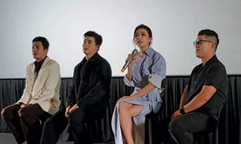 Dàn diễn viên “Truy tìm Long Diên Hương” bị ê-kíp “dụ” quay cảnh hành động