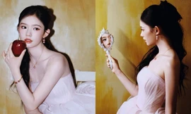 "Nàng thơ" của Châu Tinh Trì hóa Bạch Tuyết trong bộ váy của nhà thiết kế Việt 