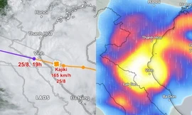 Dự báo thời điểm bão số 5 Kajiki tan, cảnh báo hoàn lưu bão